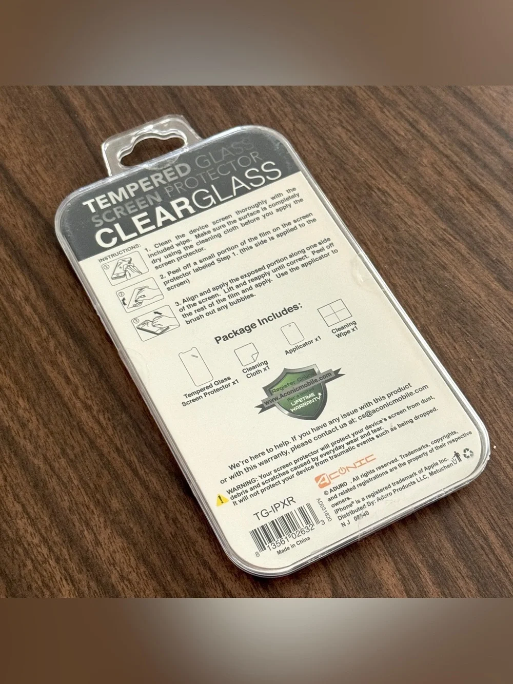 IPhone 11/ IPhone XR Tempered Glass Screen Protector